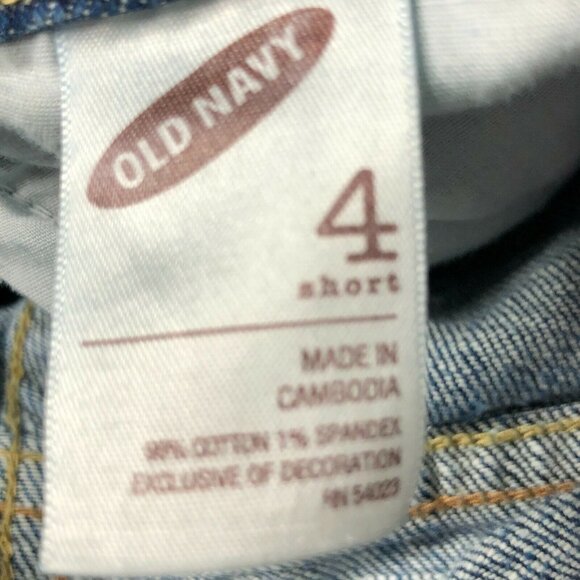Old Navy Jeans Womens 4 Short Straight Leg Mid Rise Stretch Denim Pants - Picture 6 of 8